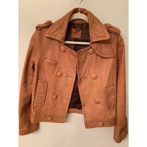 Banana Republic genuine leather women’s jacket.